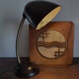 Industriële bureaulamp in bakeliet, E. K. Cole, jaren 30, Tsjechië.