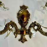 Paire d’appliques en bronze