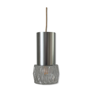 Suspension en verre et cadre métallique, années 1960, Allemagne