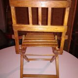 Chair folding child year 50