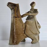 Vintage sandstone rider, 1970