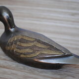 Brass metal duck