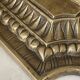 pair of Gothic decorative bookends in brass 1920