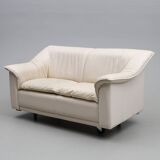 Vintage 2-Piece Leather Sofa Set — 2-Seater + 3-Seater — Second Half of the