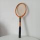 Vintage wooden tennis racket Sidney Robert Haillet