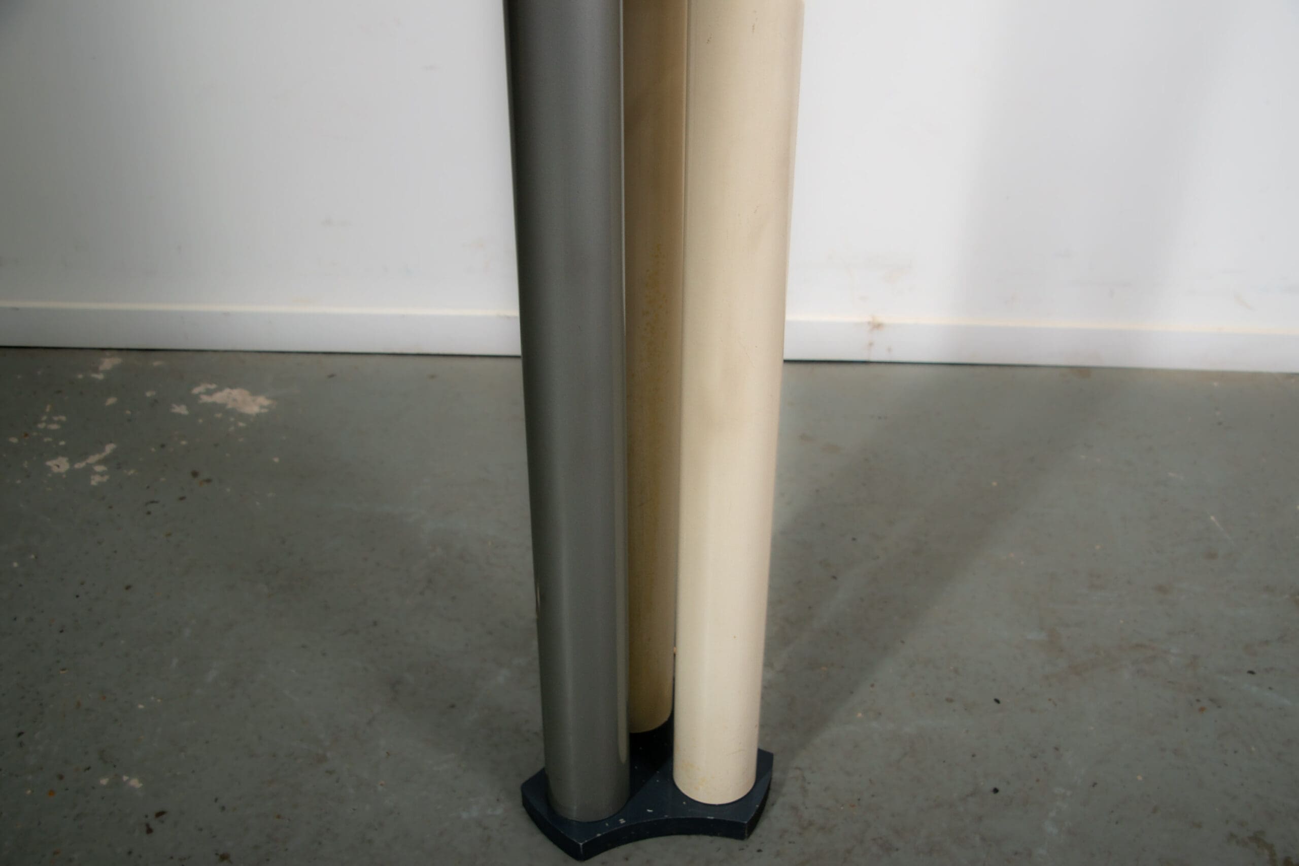 Italian pillar floor lamp. Circa 1970
