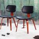 Danish bentwood dining chair 1960