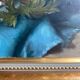 Ancient painting, dead nature with dahlias, signed, dated, late 19th century