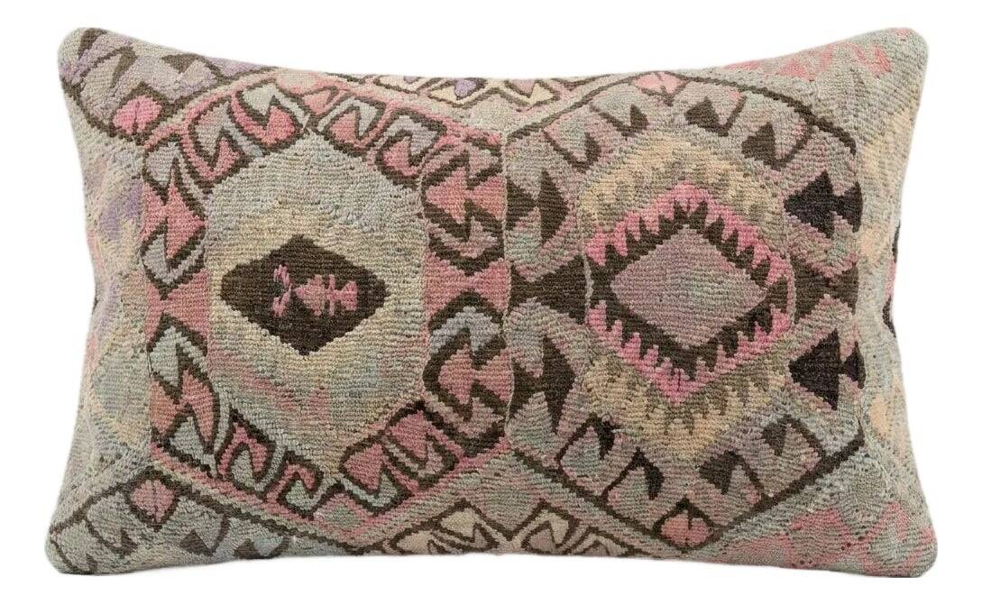 Vintage kilim cushion cover 41x61 cm