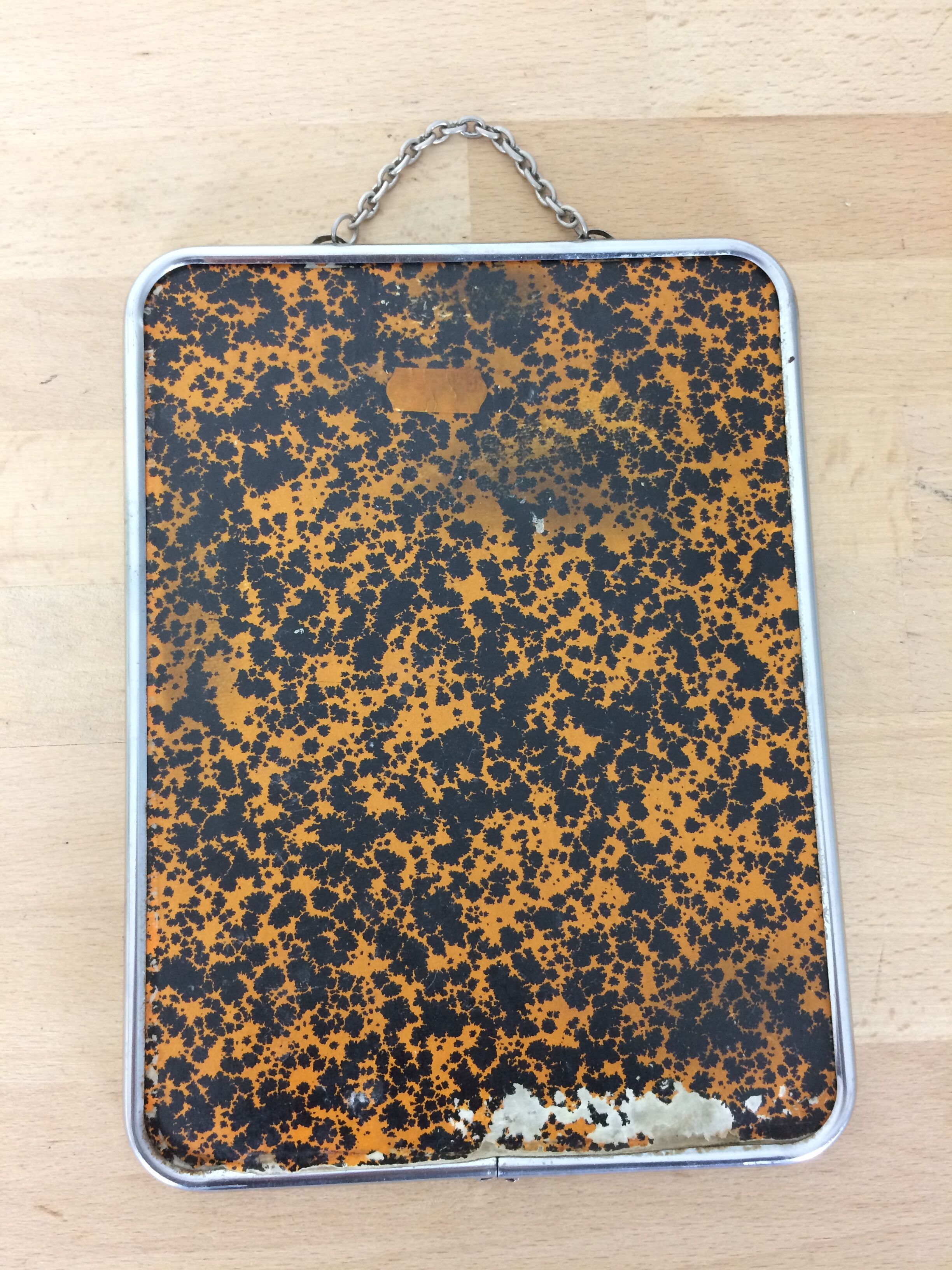 Barber mirror 23 x 17 cm