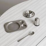 2 coquetiers inox