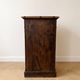 Antique bedside table in waxed wood