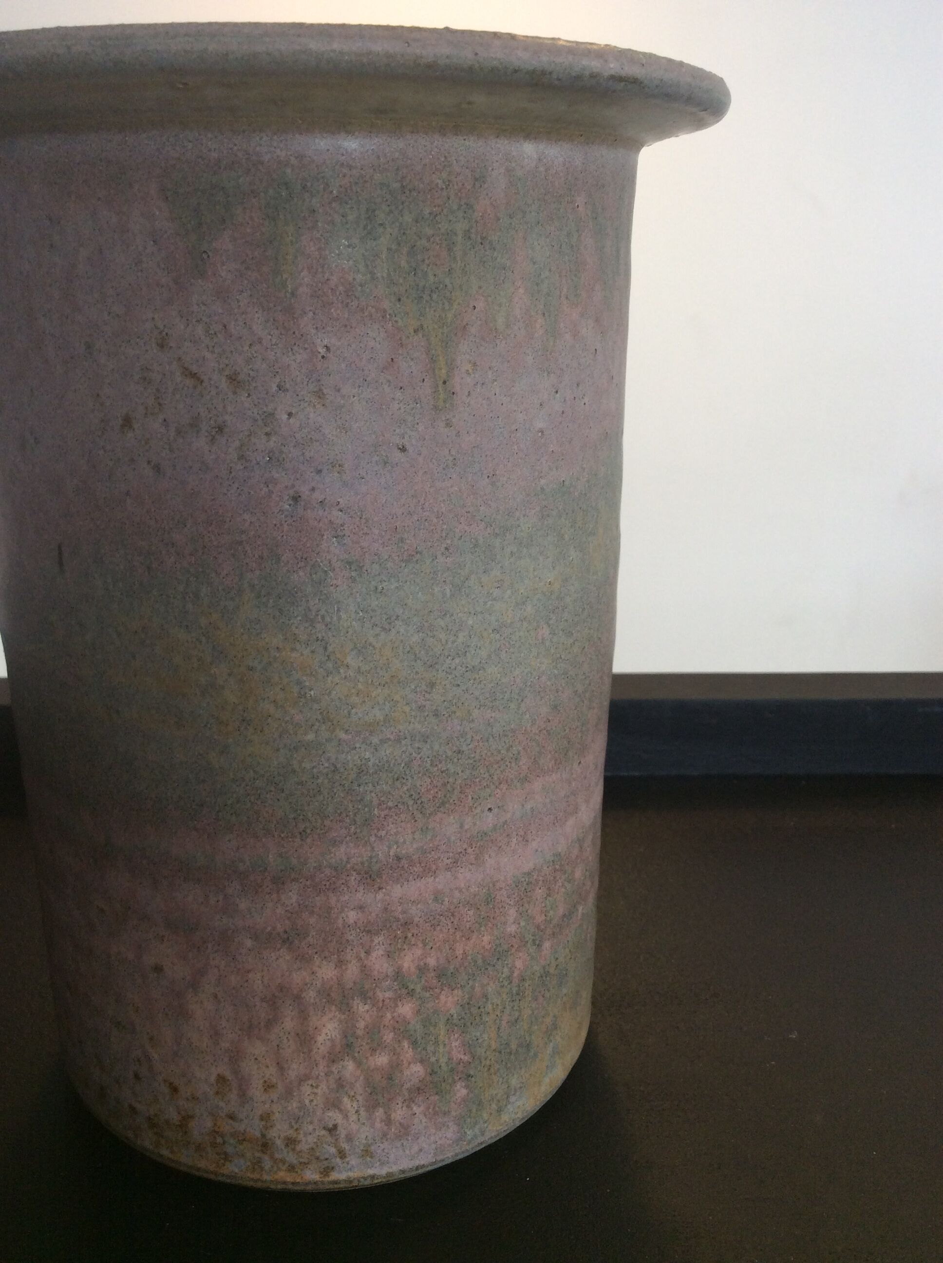 Vintage ciro stoneware vase stamped from the 70s holland