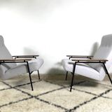 Minimalist Armchairs By Rob Parry For Gelderland, 1950s, Set Of 2