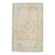 7x11 Vintage Peach Beige Turkish Rug, 206x335Cm
