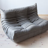 Togo armchair and pouf model designed by Michel Ducaroy 1973