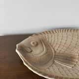 Plat de présentation poisson, 1970s, Sarreguemines