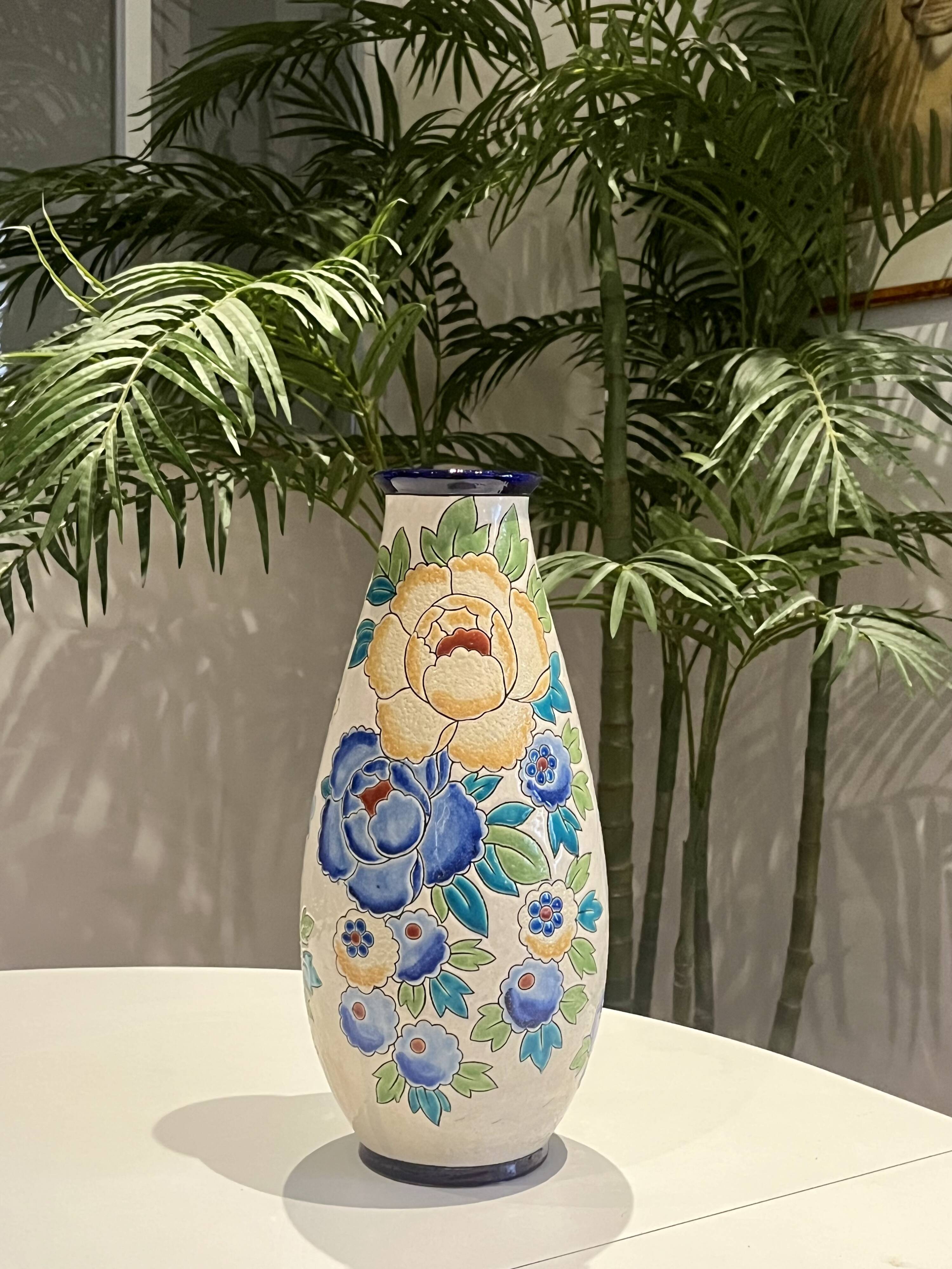 Vase Boch frère Kéramis - La Louvière- Catteau