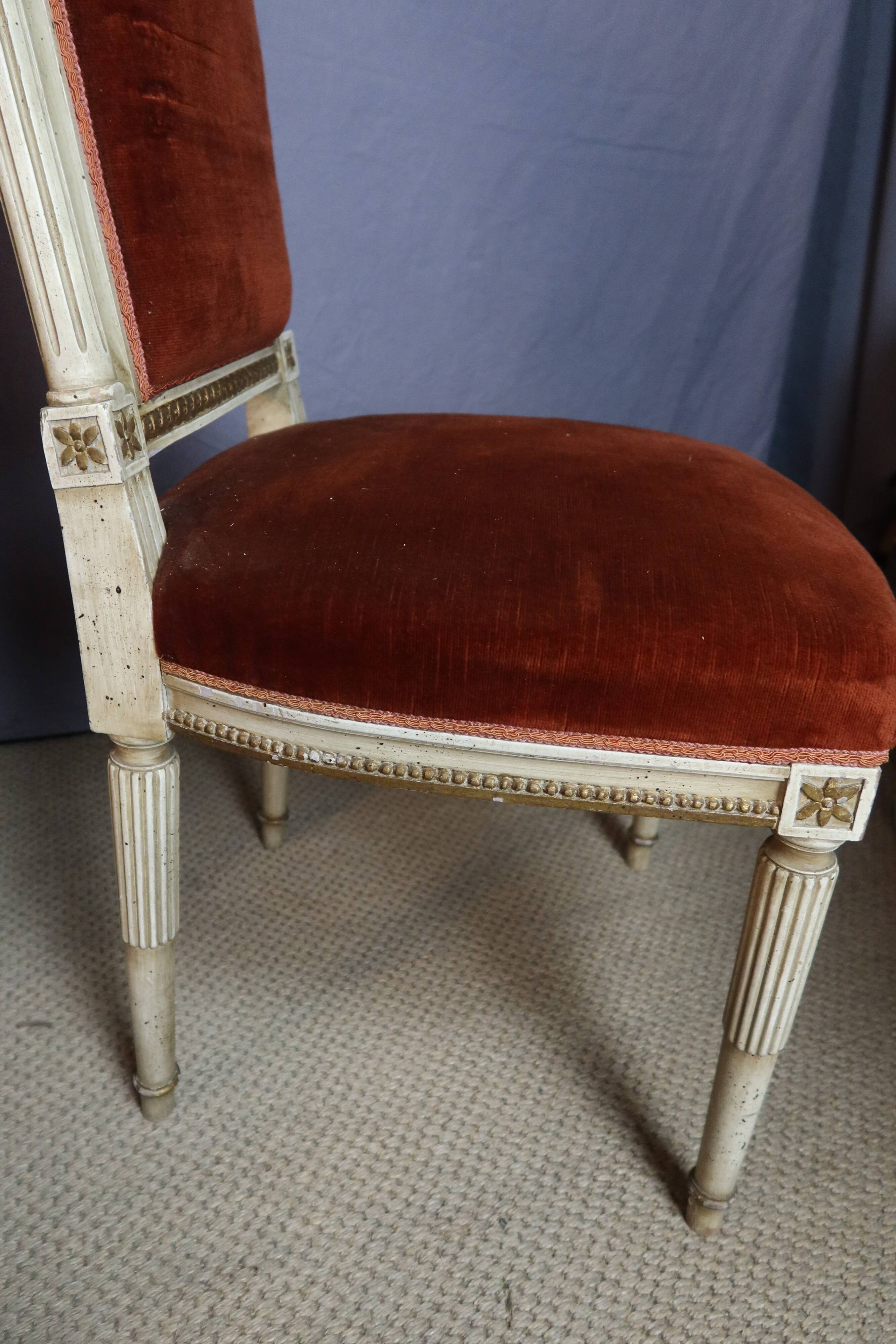 chaises de style directoire