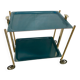 Vintage folding rolling trolley
