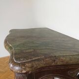 Antique German church console table, 19th century