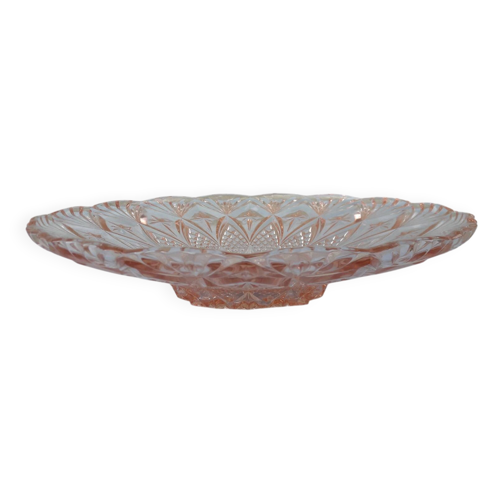 Coupe en verre taillé