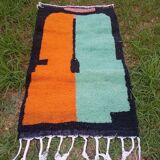 Small Moroccan handcrafted rug 200cm x 100cm