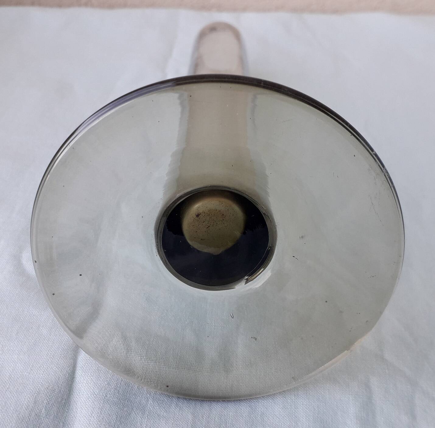 Single-stem glass vase