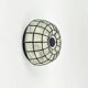 Mid-Century Modern Glass Ceiling Lights or Wall Lamps from Limburg, 1970s