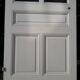 Old translucent glazed communication door 82.5x214.2cm (2)