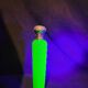 Opaline salt bottle
