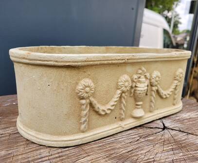 French cast iron jardiniere planter
