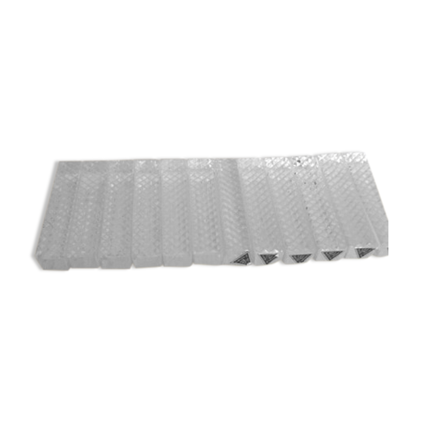 Coffret de 12 porte couteaux cristal