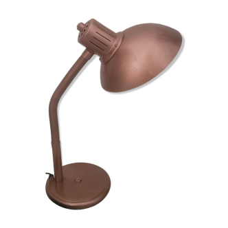 Lampe de bureau articulée Aluminor vintage cuivré rose