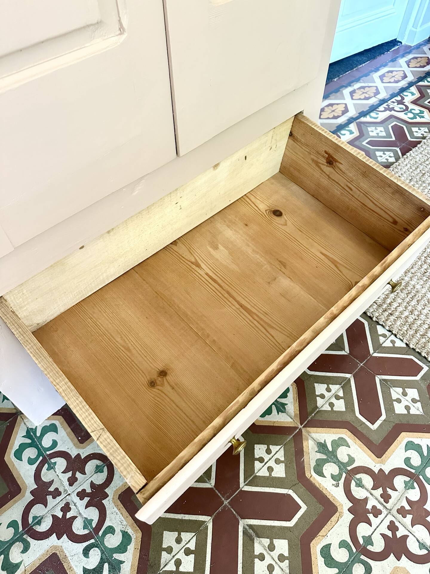 Parisian wardrobe made of solid wood