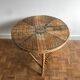 Table basse rotin