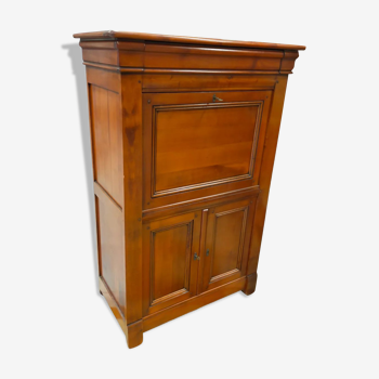 Louis Philippe style right secretary in cherry wood