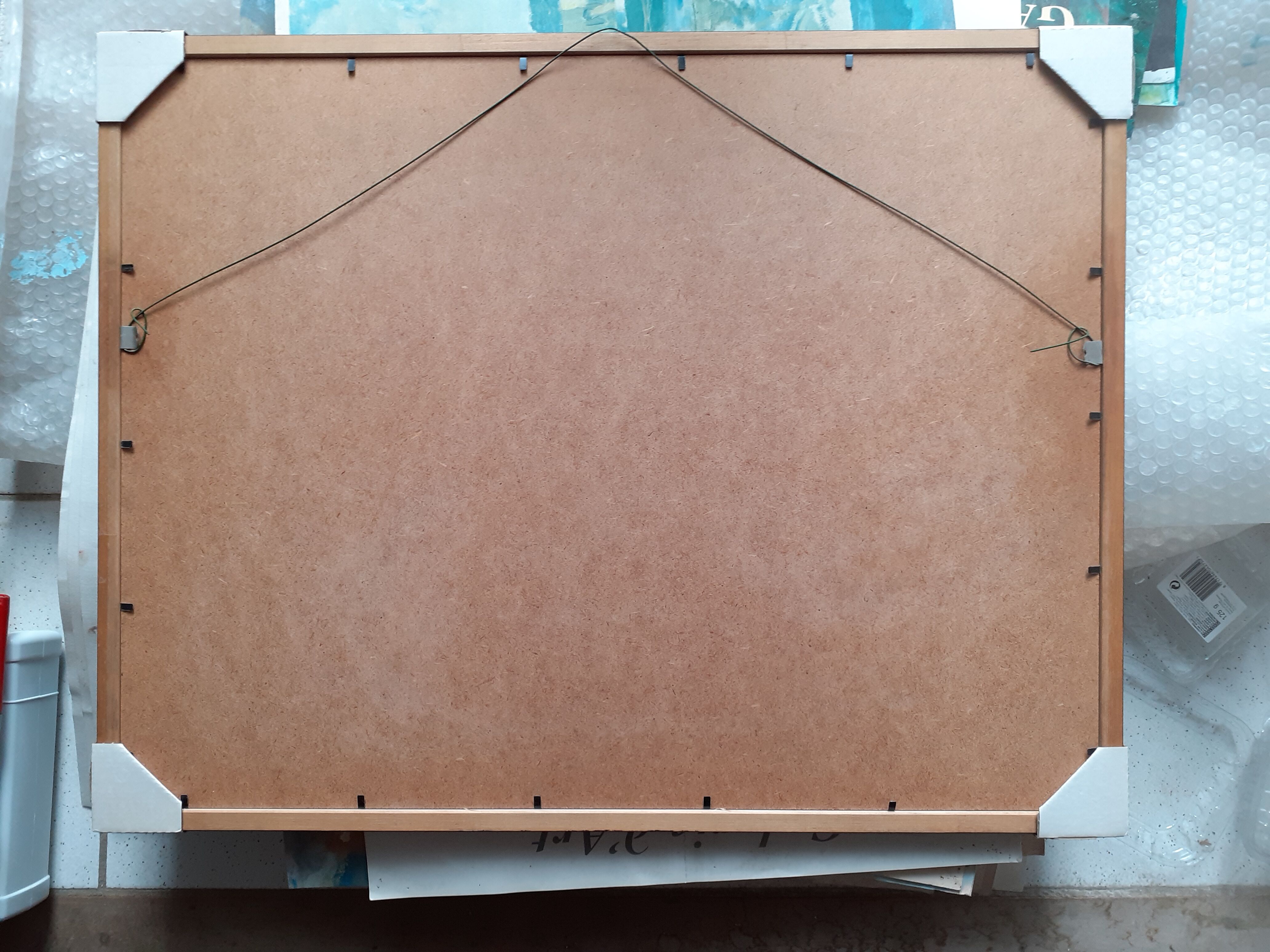 Lithograph Mediterranean landscape of Defossez