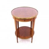 Round table, France, circa 1900.