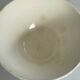 Antique bowl digoin france | blue striped earthenware bowl | collectible tableware