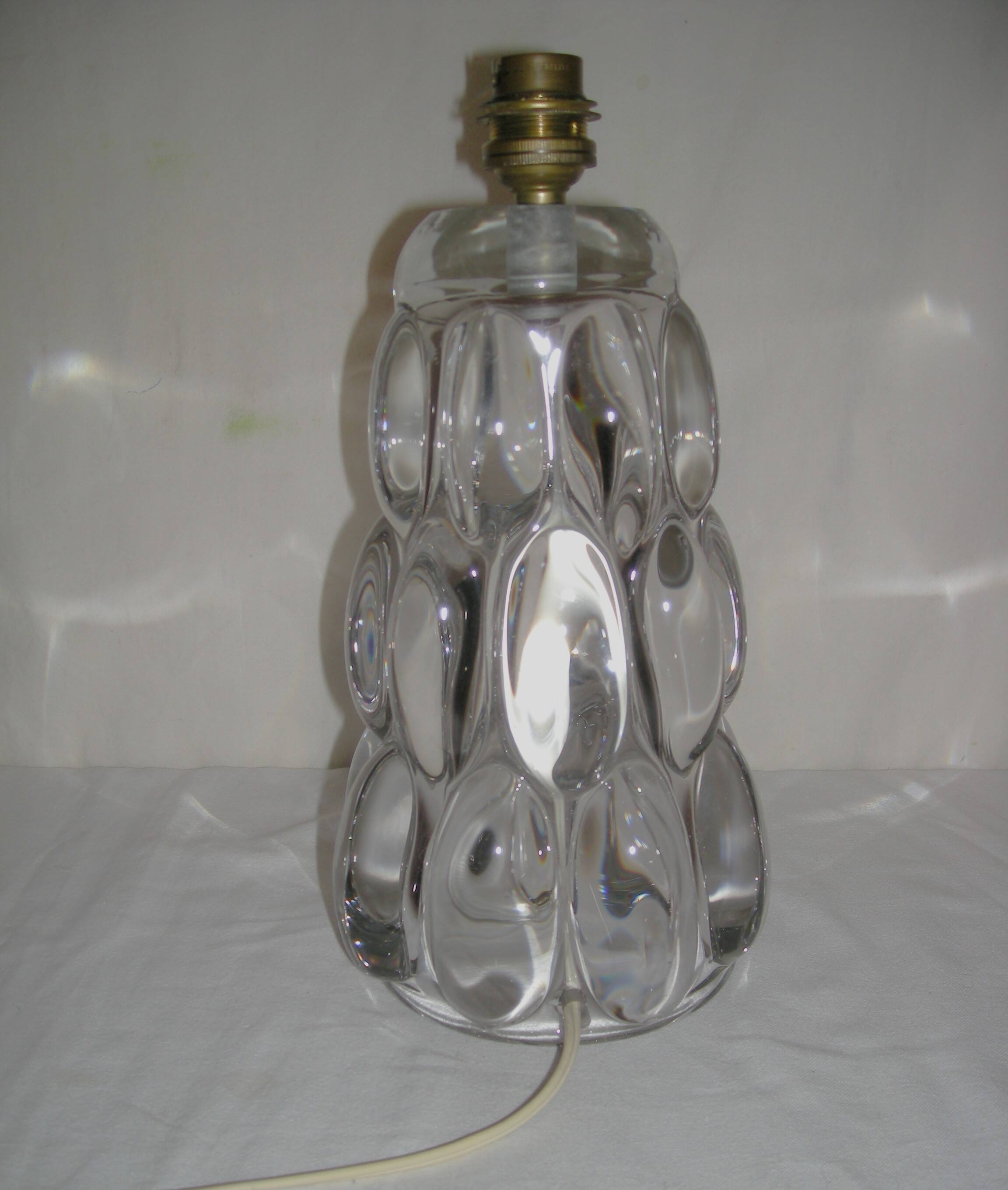 crystal lamp from Sèvres - Etruscan series from the 50s