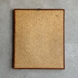Miroir rectangulaire vintage avec bordure en mosaïque