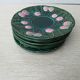 Six dessert plates in earthenware.