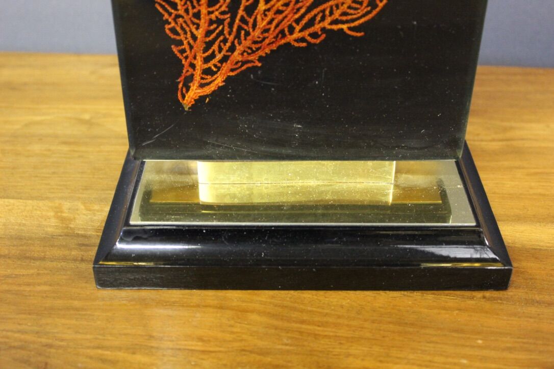 Coral decoration lamp at the end of 1970