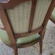 2 Louis XVI Trianon cabriolet armchairs