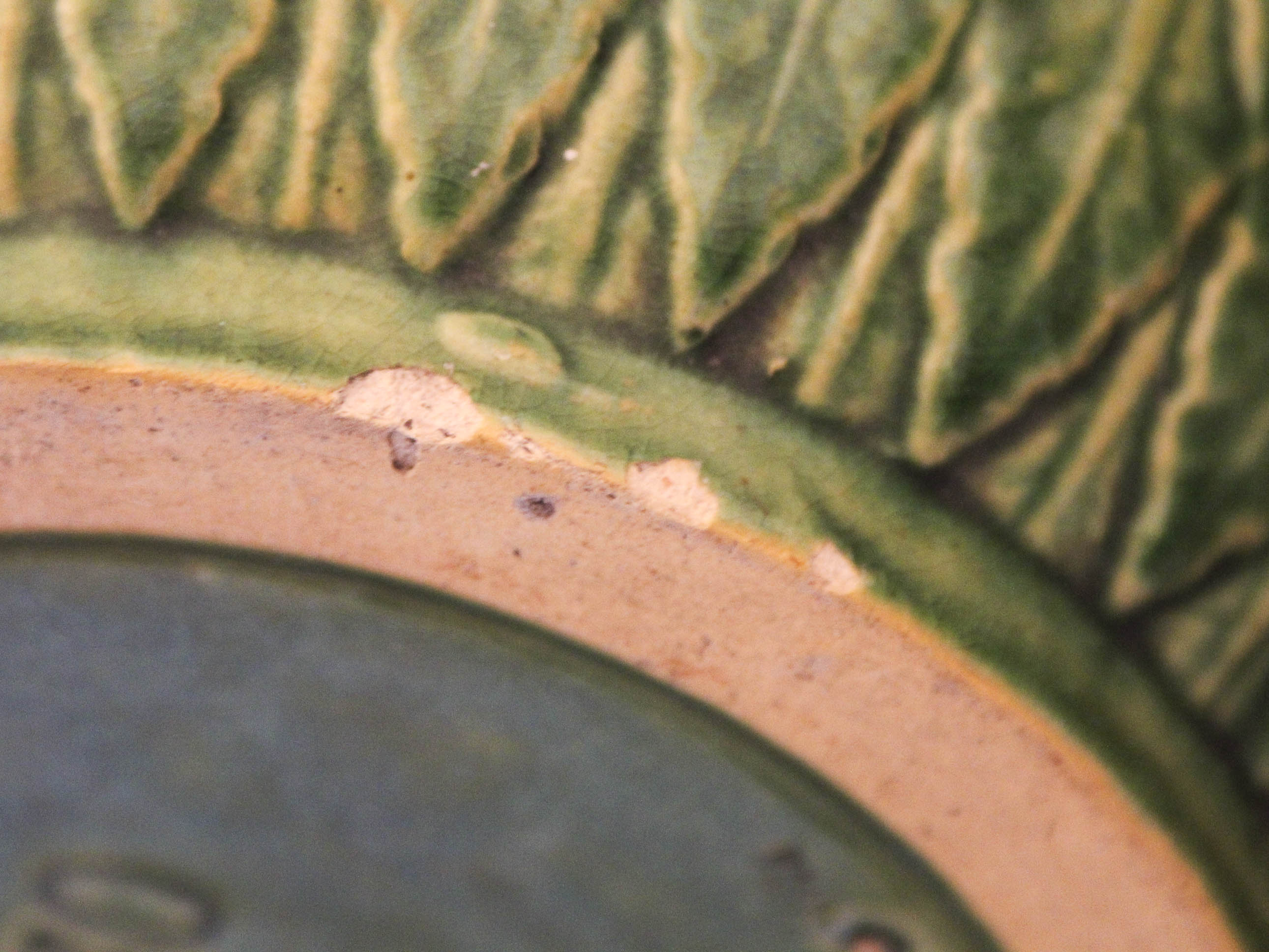 Ceramic pot cover Leon Lehmann et Fils