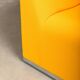 Giancarlo Piretti Alky Lounge Chair in Yellow Fabric for Anonima Castelli