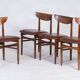 Dining Room Furniture in Rosewood by Skovby, Denmark, 1960s, Set of 4