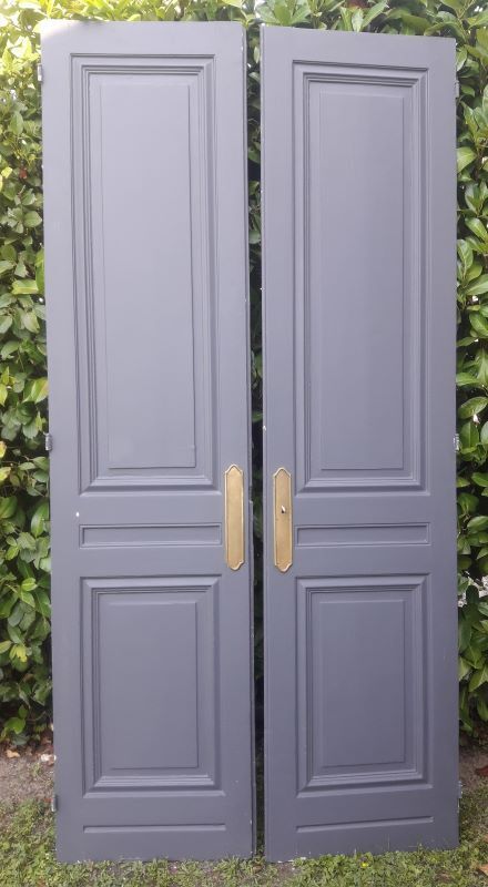 Pair of doors 242,5x116 of antique closet