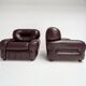 Fauteuil lounge italien attribué à Sapporo, années 1970